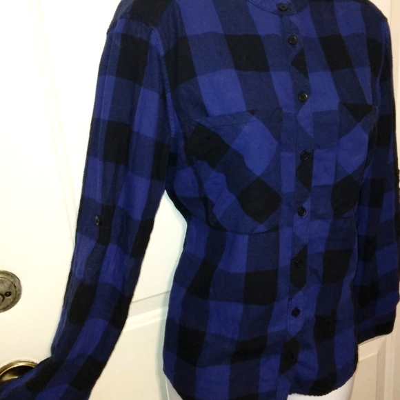 ~EUC~ Beautiful Juniors "beachlunchlounge" button down by Anthropologie Top~XS - Picture 12 of 13